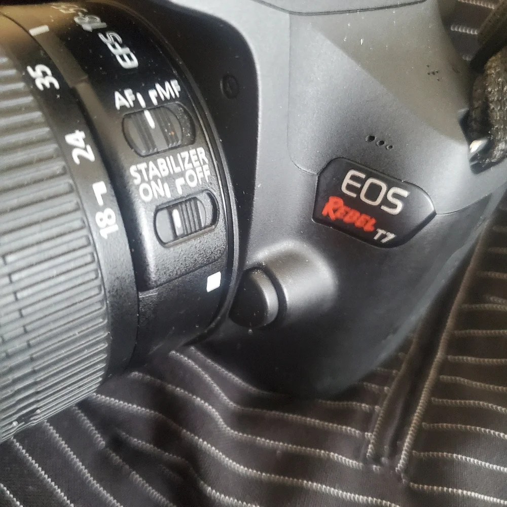 Canon T7 rebel EOS camera